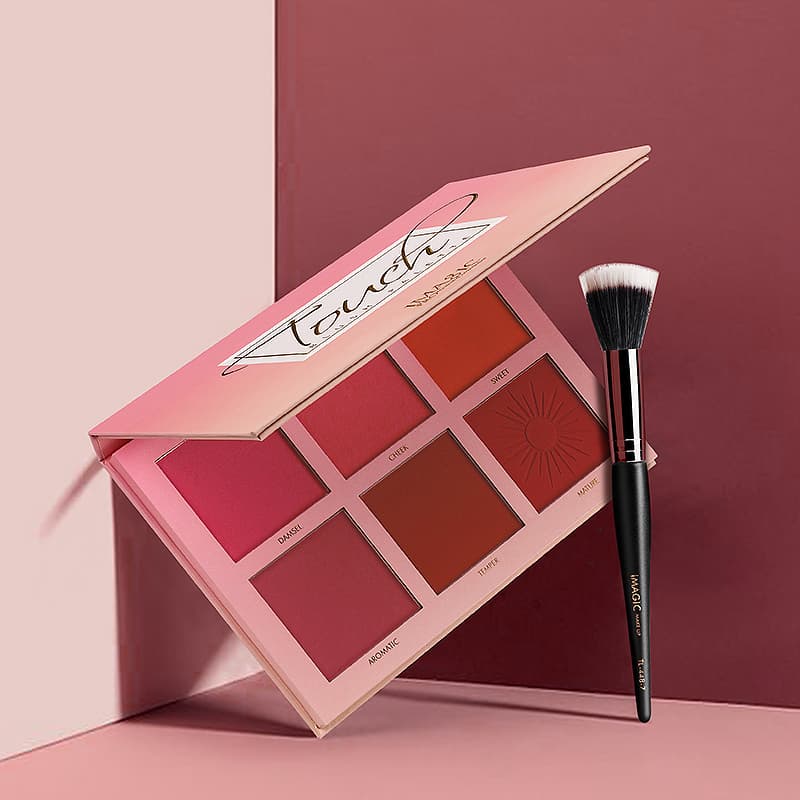 Imagic 6 Color blush Palette