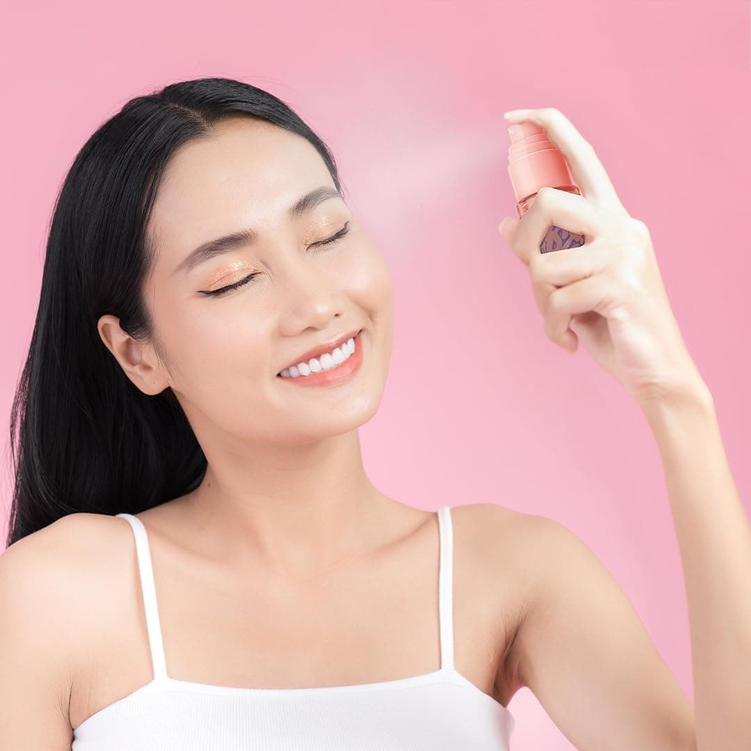SP 01 Pink Flash Double Fixing Setting Spray