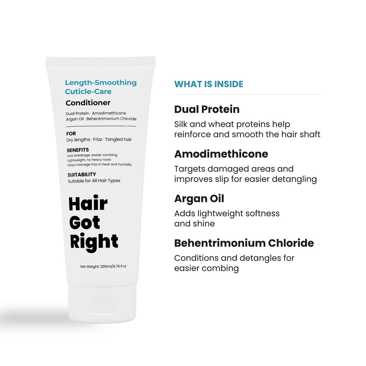 Hair Got Right Length Smoothing Cuticle Care Conditioner
