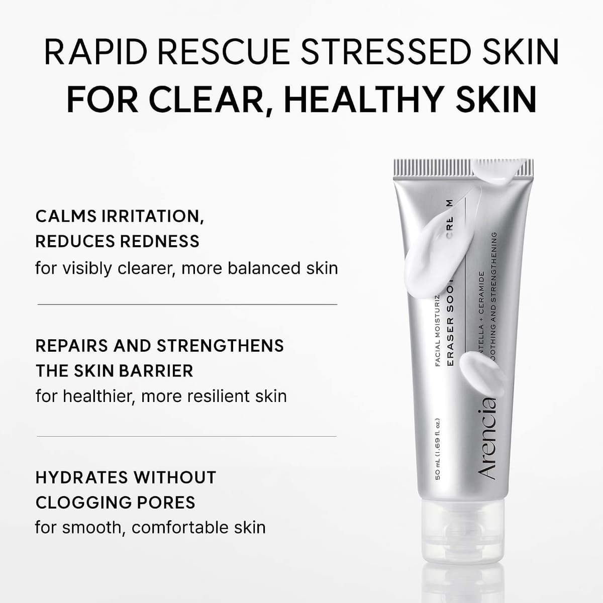 Arencia Eraser Soothing Facial Moisturizer Cream