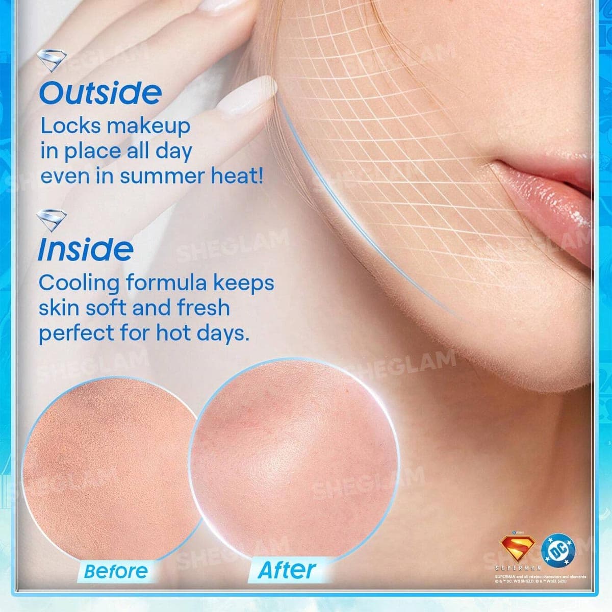Sheglam The Superman Good Grip Cool Soothing Primer