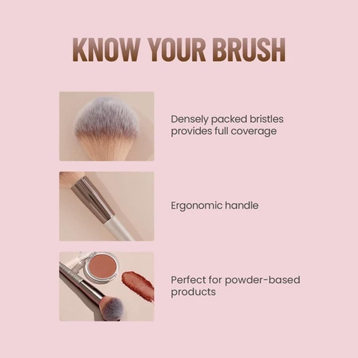 Swiss Beauty Single Powder Brush