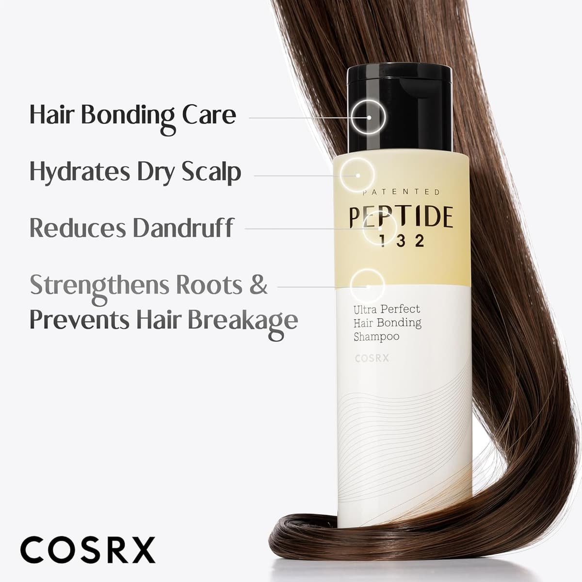 Cosrx Peptide 132 Ultra Perfect Hair Bonding Shampoo