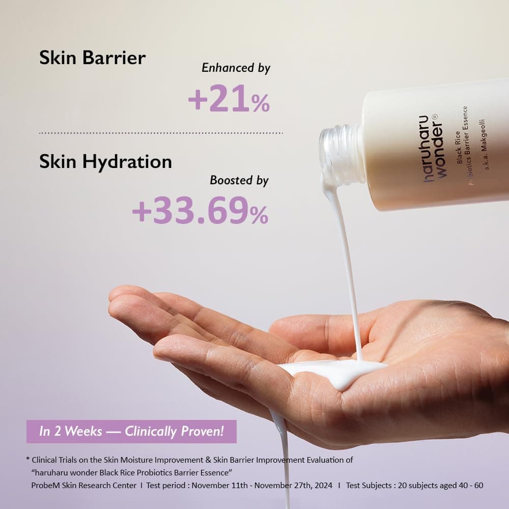 haruharu Black Rice Probiotics Barrier Essence