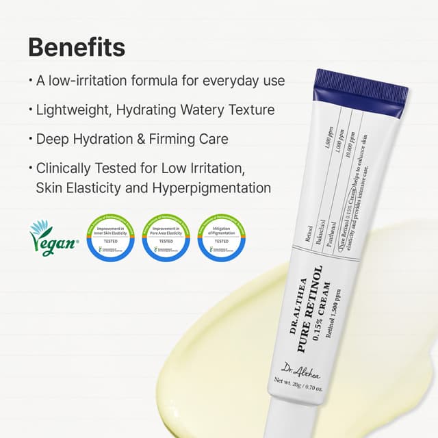 Dr. Althea Pure Retinol 0.15% Cream