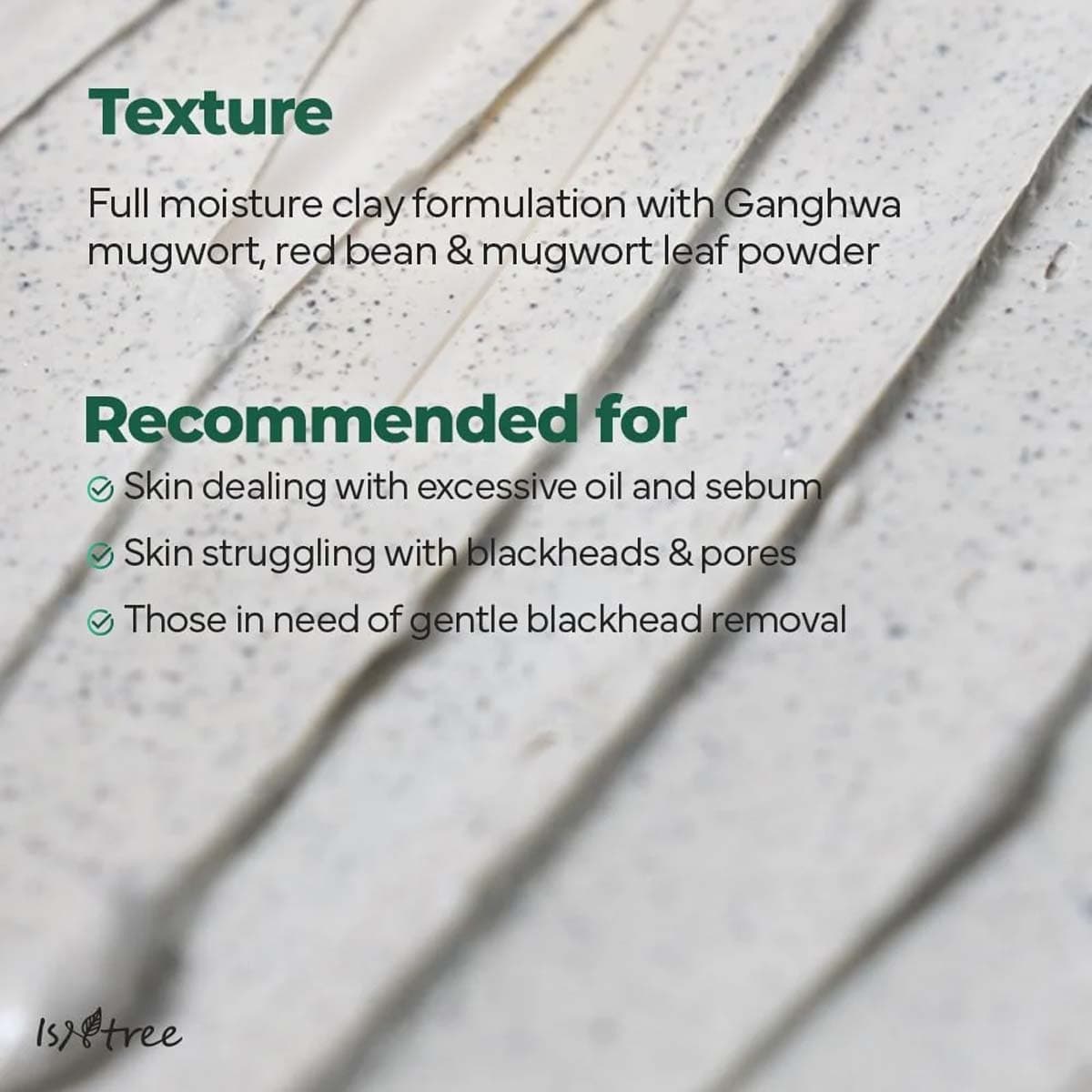 Isntree Mugwort Calming Clay Mask