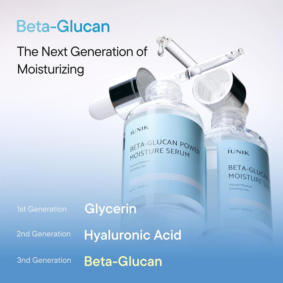 iUNIK Beta Glucan Power Moisture Serum