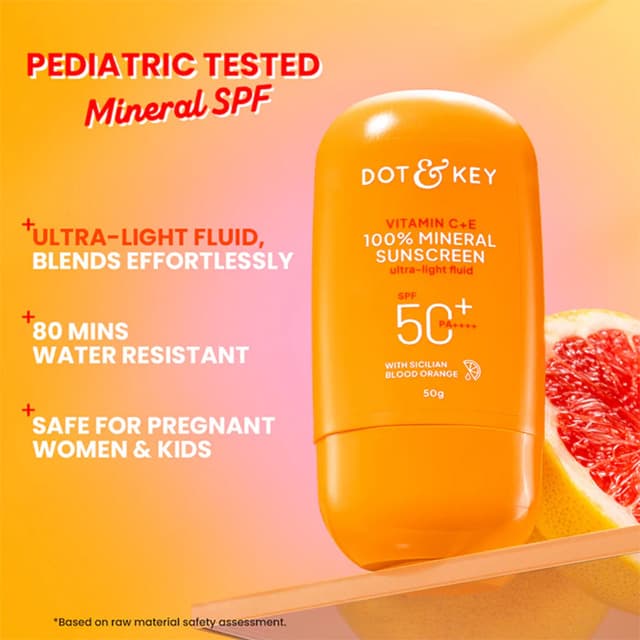 Dot & Key Vitamin C+E 100% Mineral Sunscreen