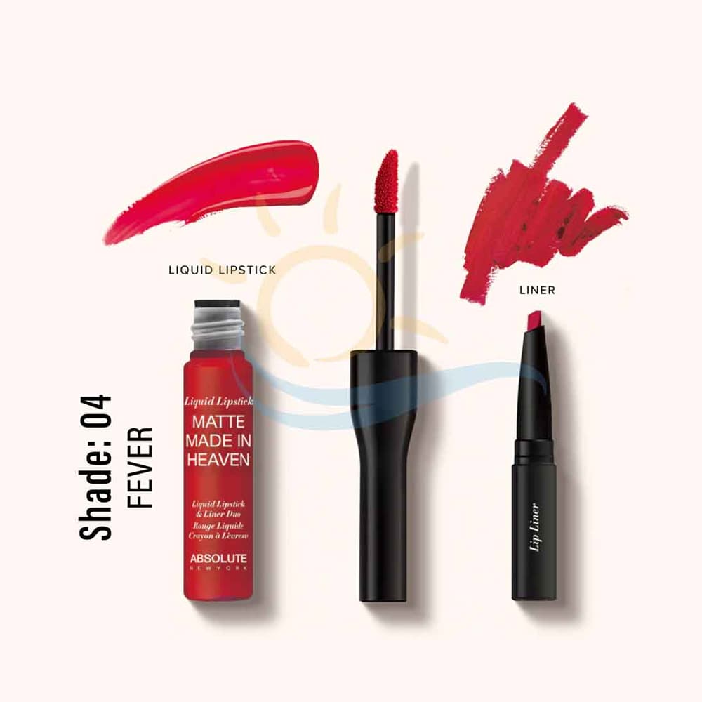 Absolute New York Matte Made in Heaven Liquid Lipstick & Liner Duo