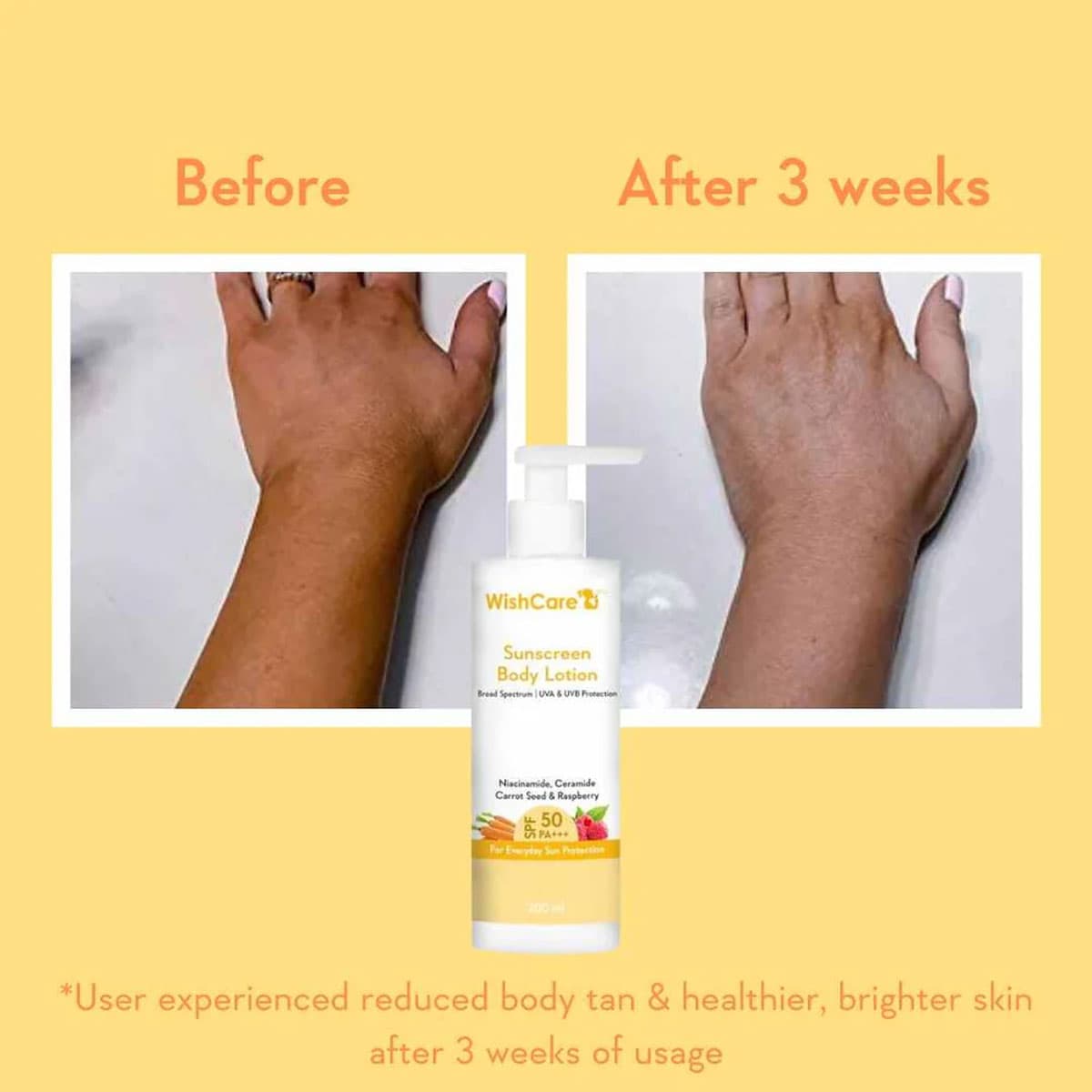 Wishcare Sunscreen Body Lotion
