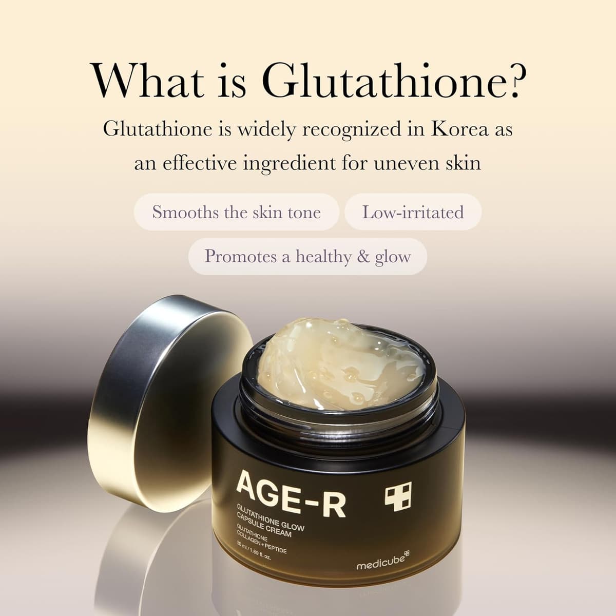 medicube AGE-R Glutathione Glow Capsule Cream