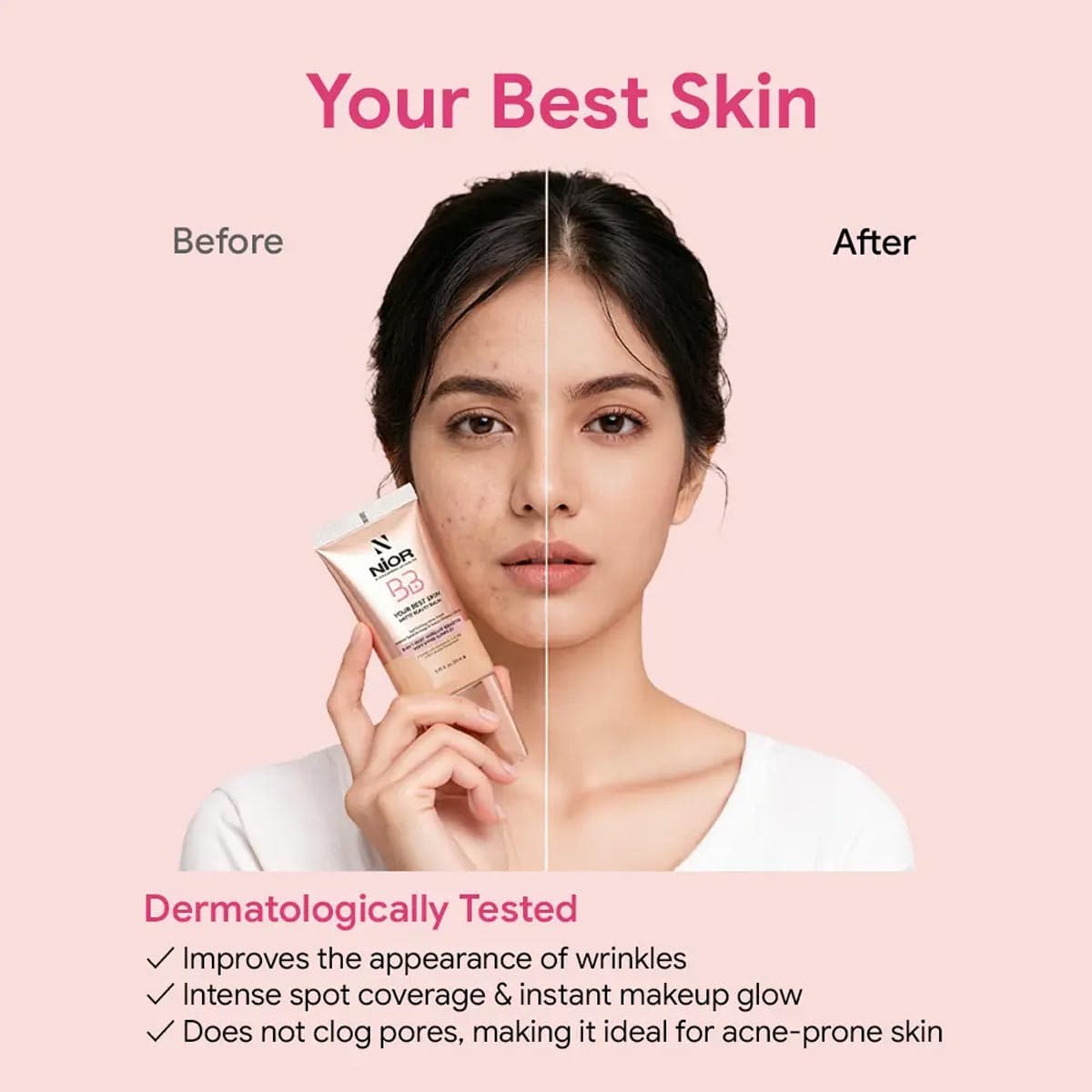 Nior BB Cream Your Best Skin Matte Beauty Balm