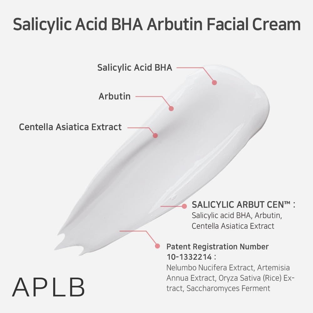 APLB Salicylic Acid BHA Arbutin Facial Cream
