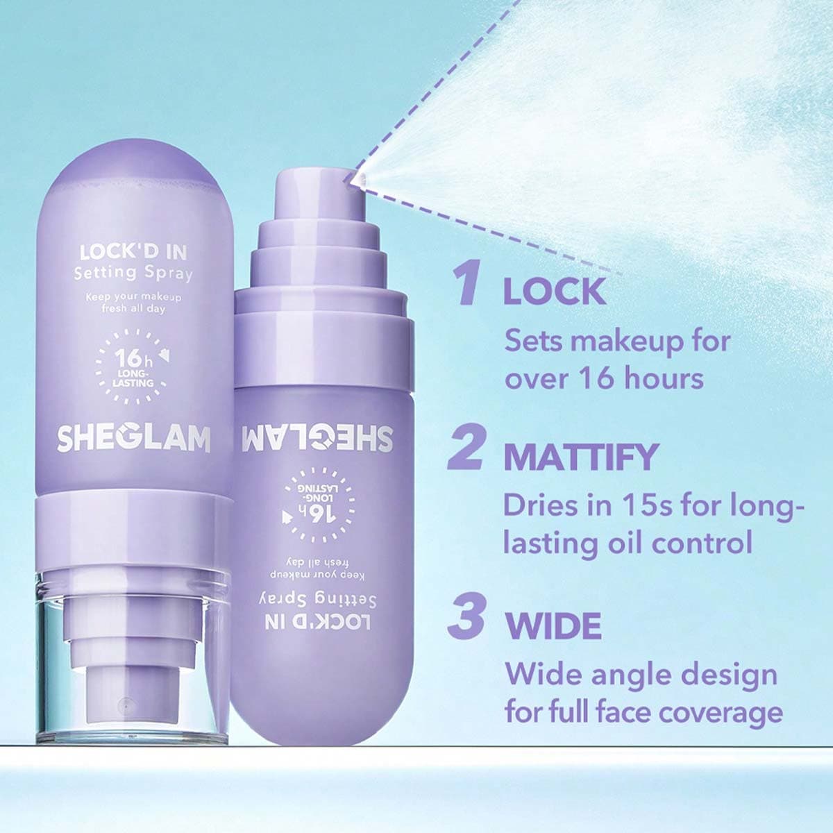 Sheglam Lock'd In Setting Spray