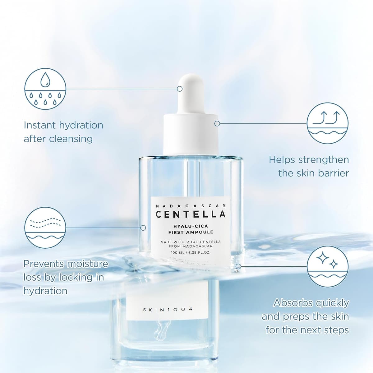 Skin1004 Hyalu Cica First Ampoule