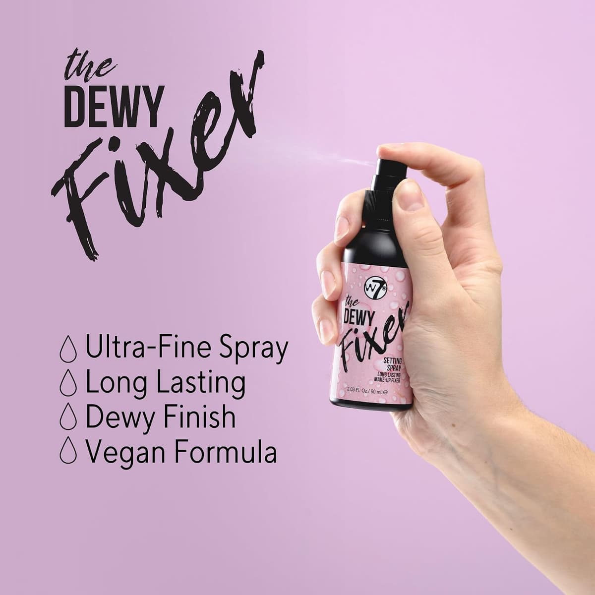 W7 The Dewy Fixer Setting Spray