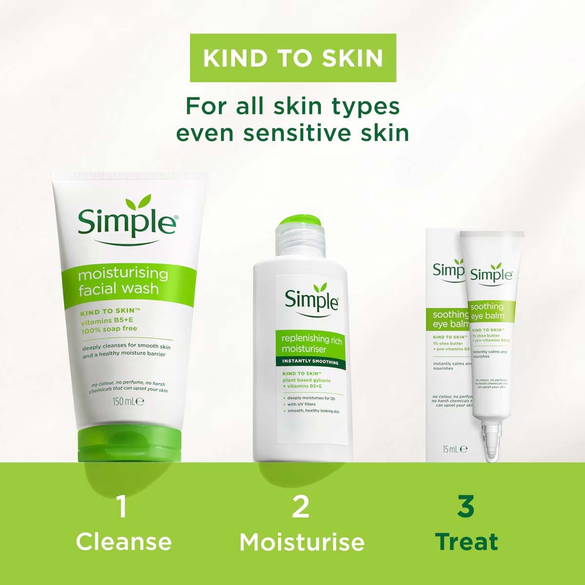 Simple Kind to Skin Moisturising Face Wash