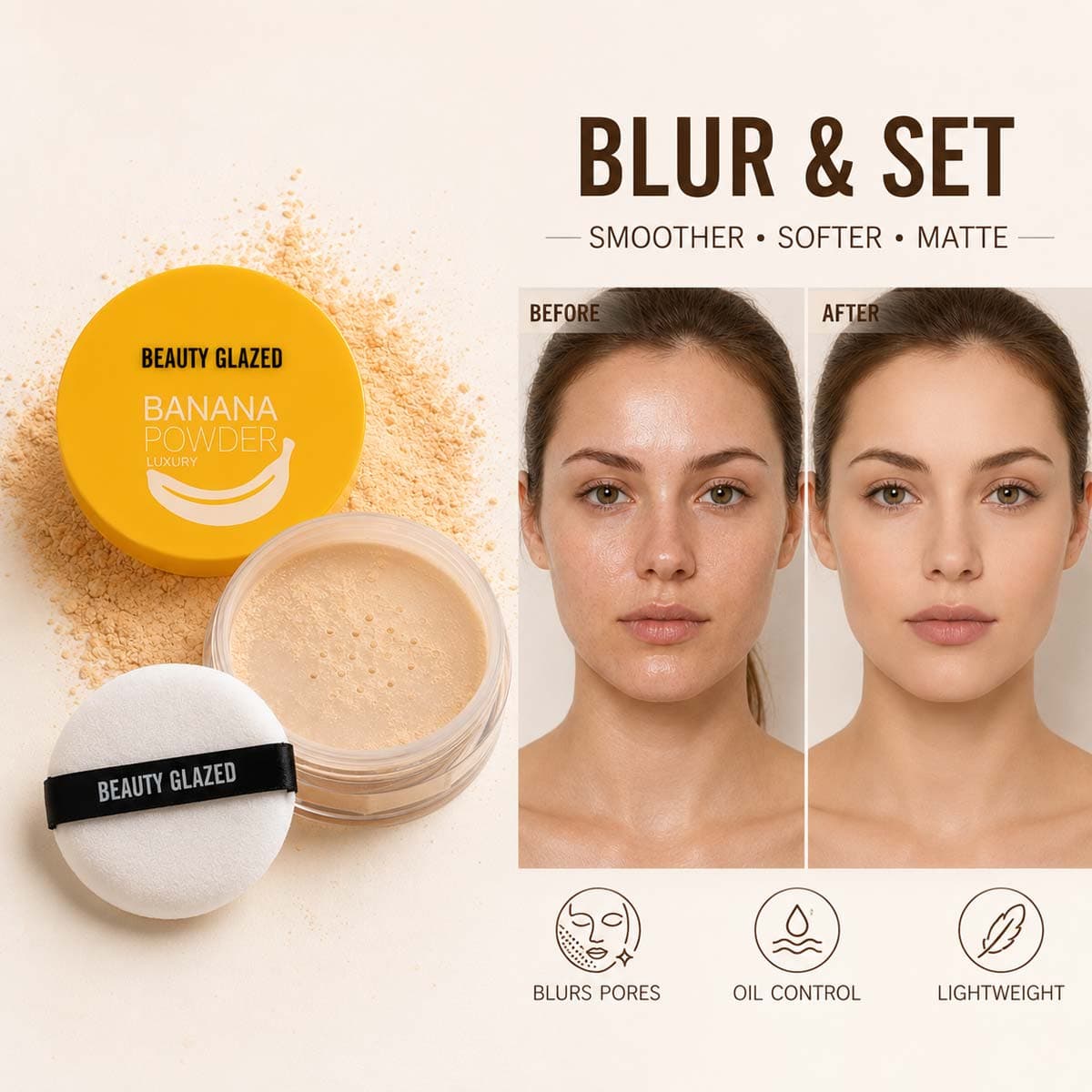 Beauty Glazed Banana Luxury Powder
