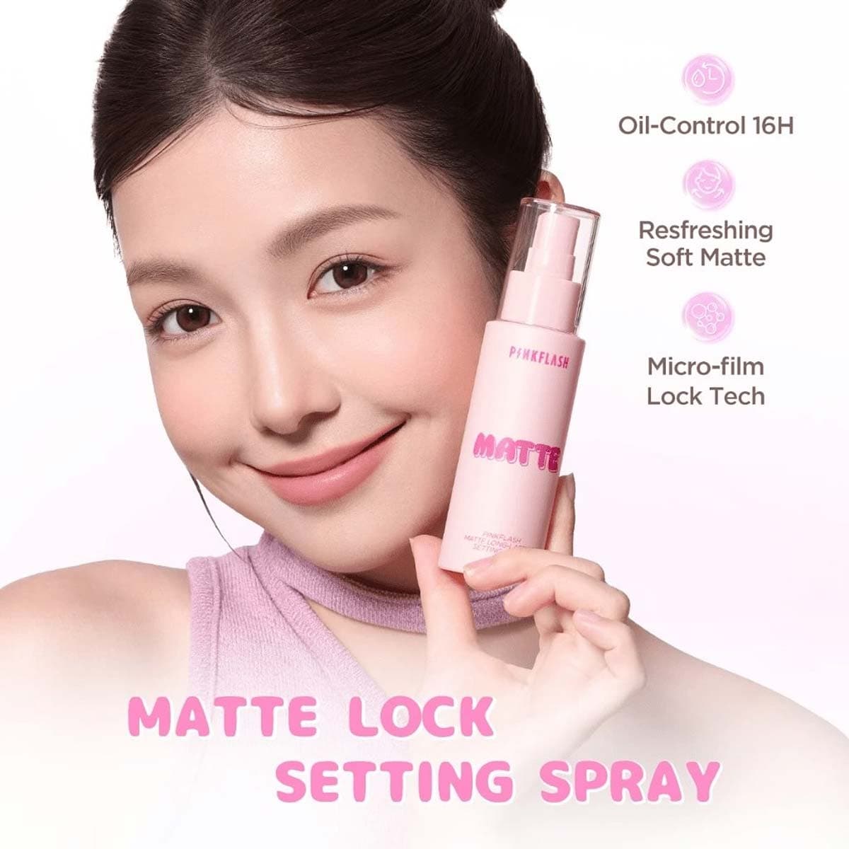 Pink Flash Long Lasting Setting Spray