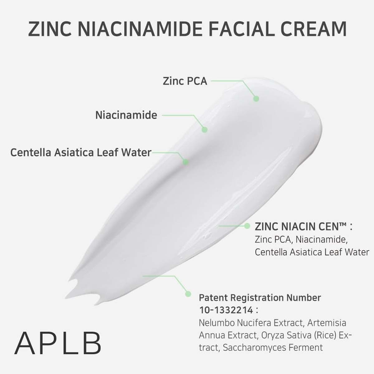 APLB Zinc Niacinamide Facial Cream