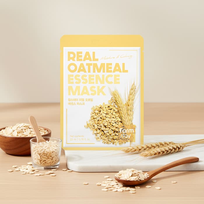 Farmstay Real Oatmeal Essence Mask