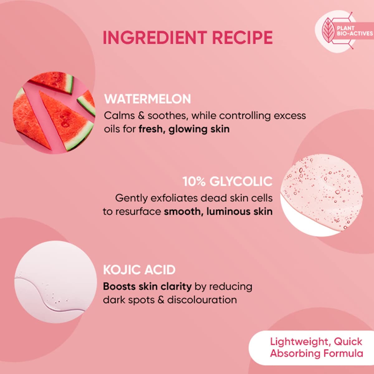 Dot & Key Watermelon+10% Glycolic Gentle Exfoliating Face Serum