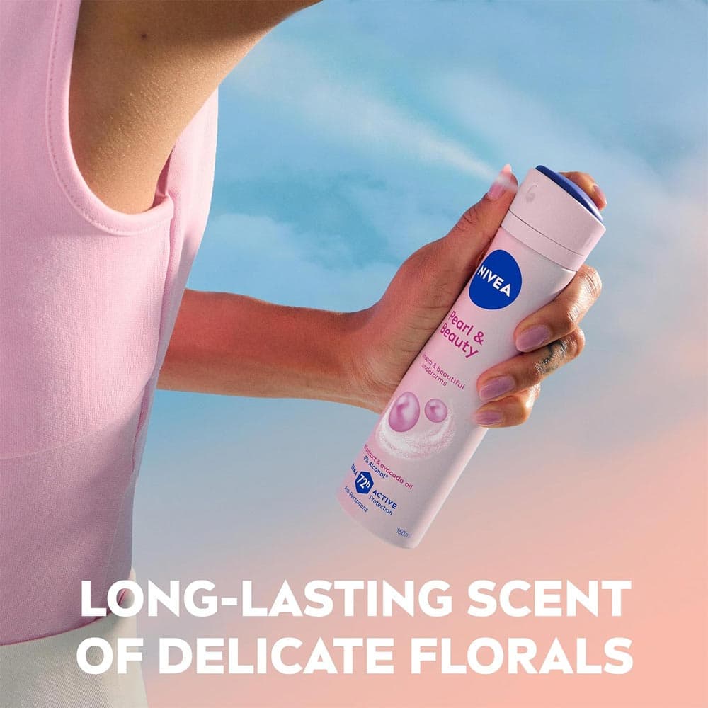 Nivea Pearl & Beauty Smooth & beautiful Underarms 72h Anti-Perspirant Spray