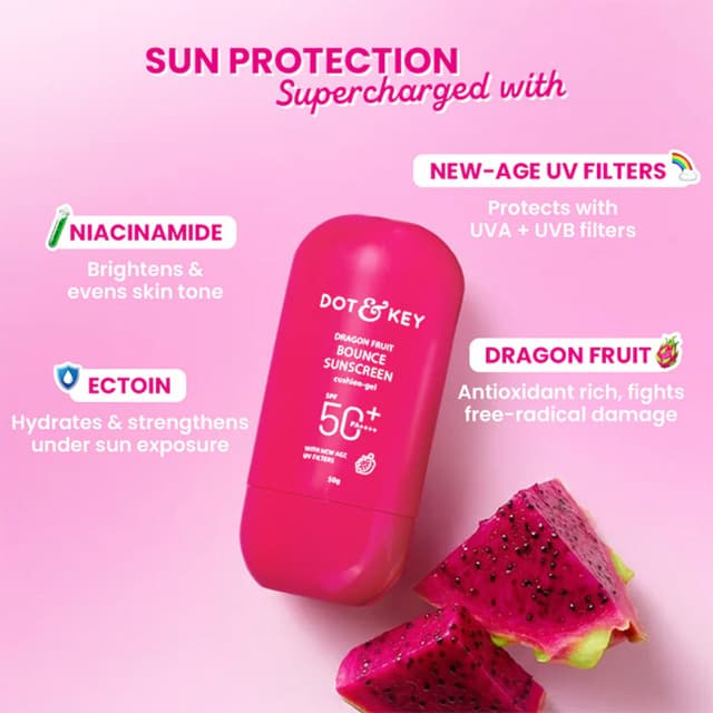 Dot & Key Dragon Fruit Bounce Sunscreen