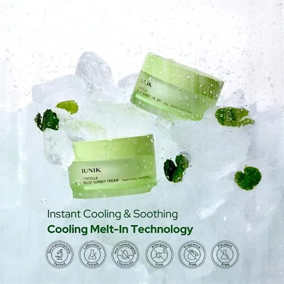 iUNIK Centella Relief Sorbet Cream