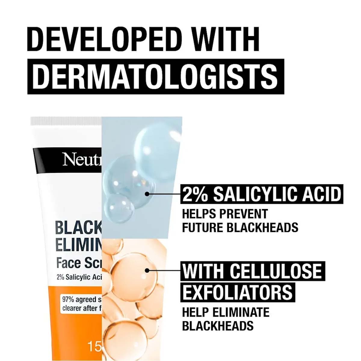 NEUTROGENA® Blackhead Eliminating 2% Salicylic Acid Face Scrub