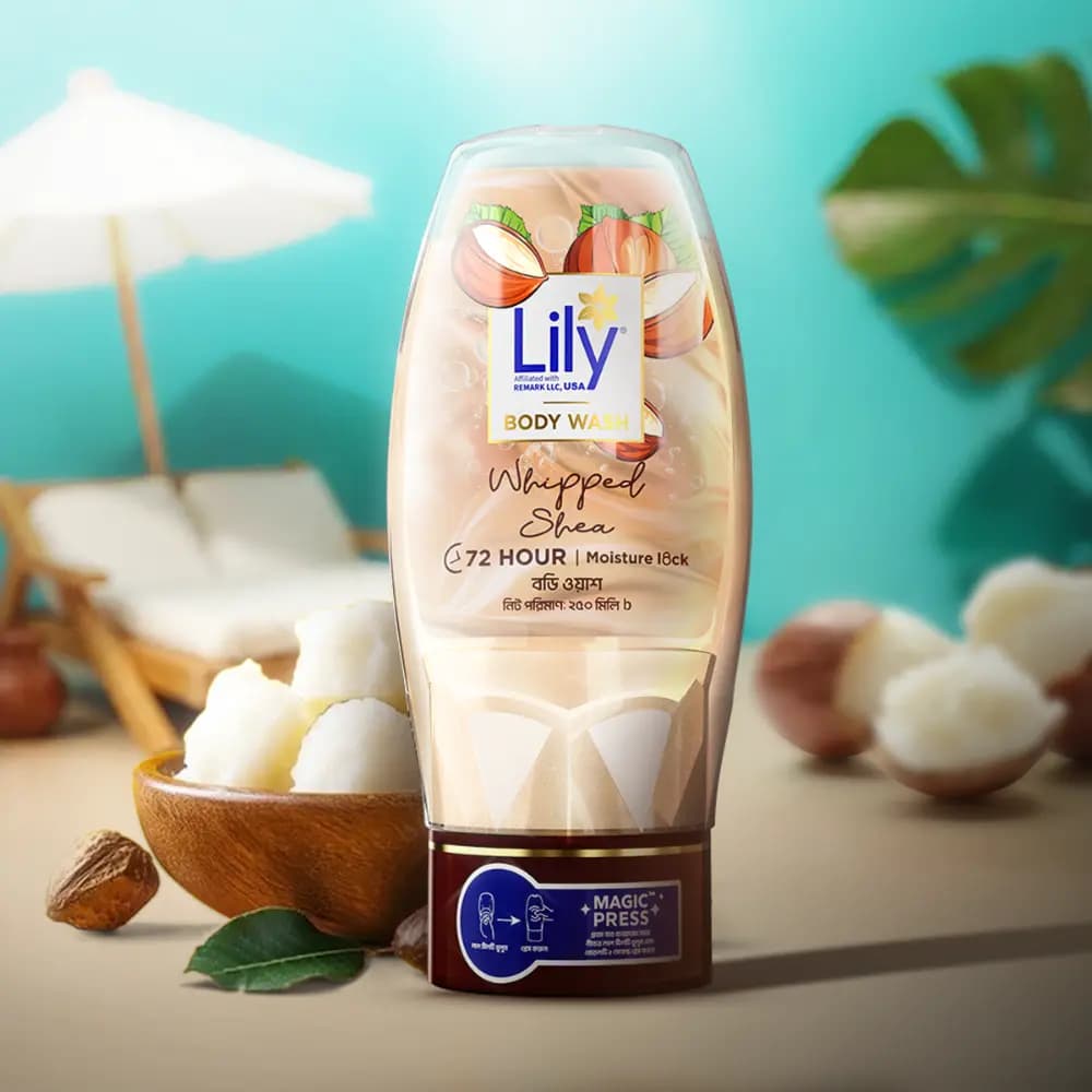 Lily Whipped Shea Body Wash