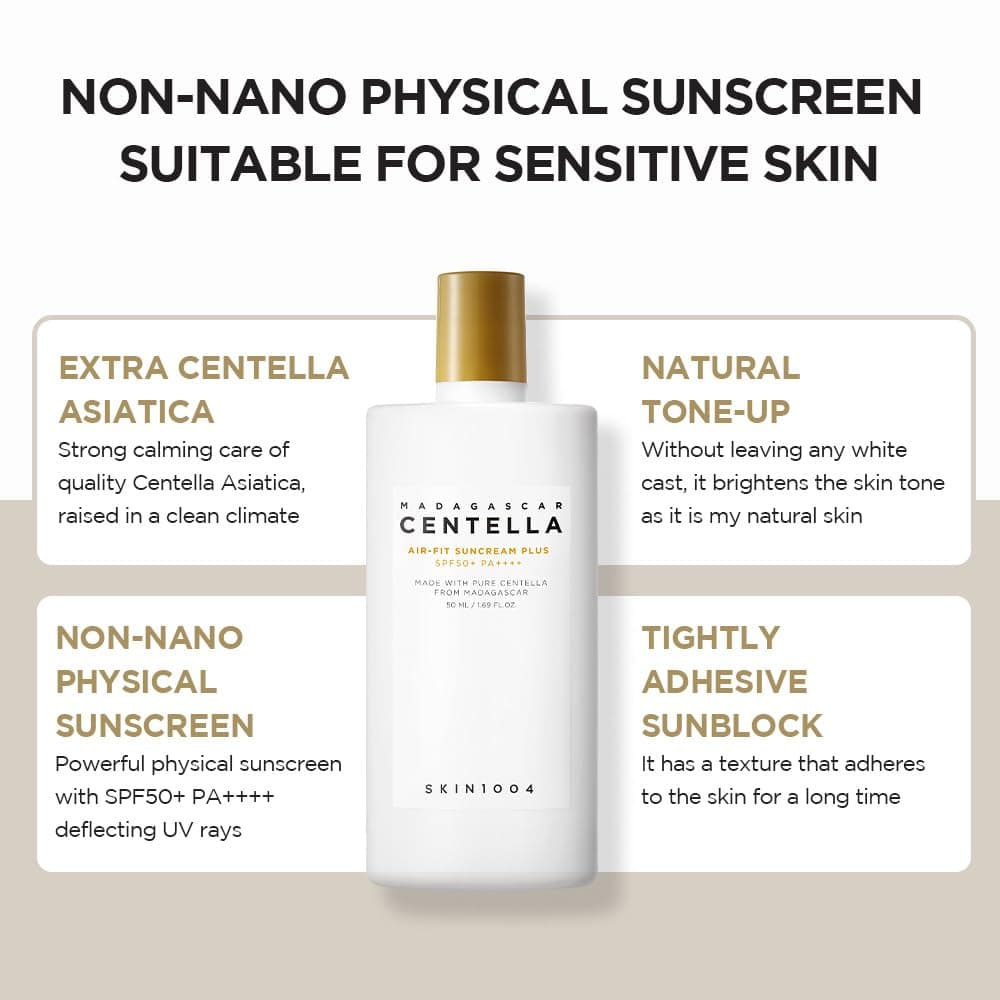 Skin1004 Madagascar Centella Air-Fit SunCream Plus SPF 50+ Pa++++