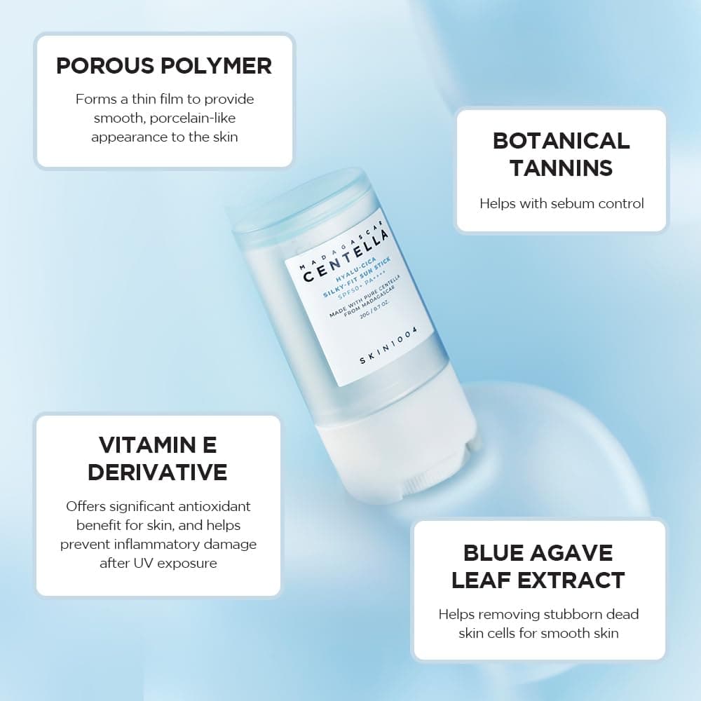 Skin1004 Madagascar Centella Hyalu Cica Silky Fit Sun Stick (Exp - Oct/2027)
