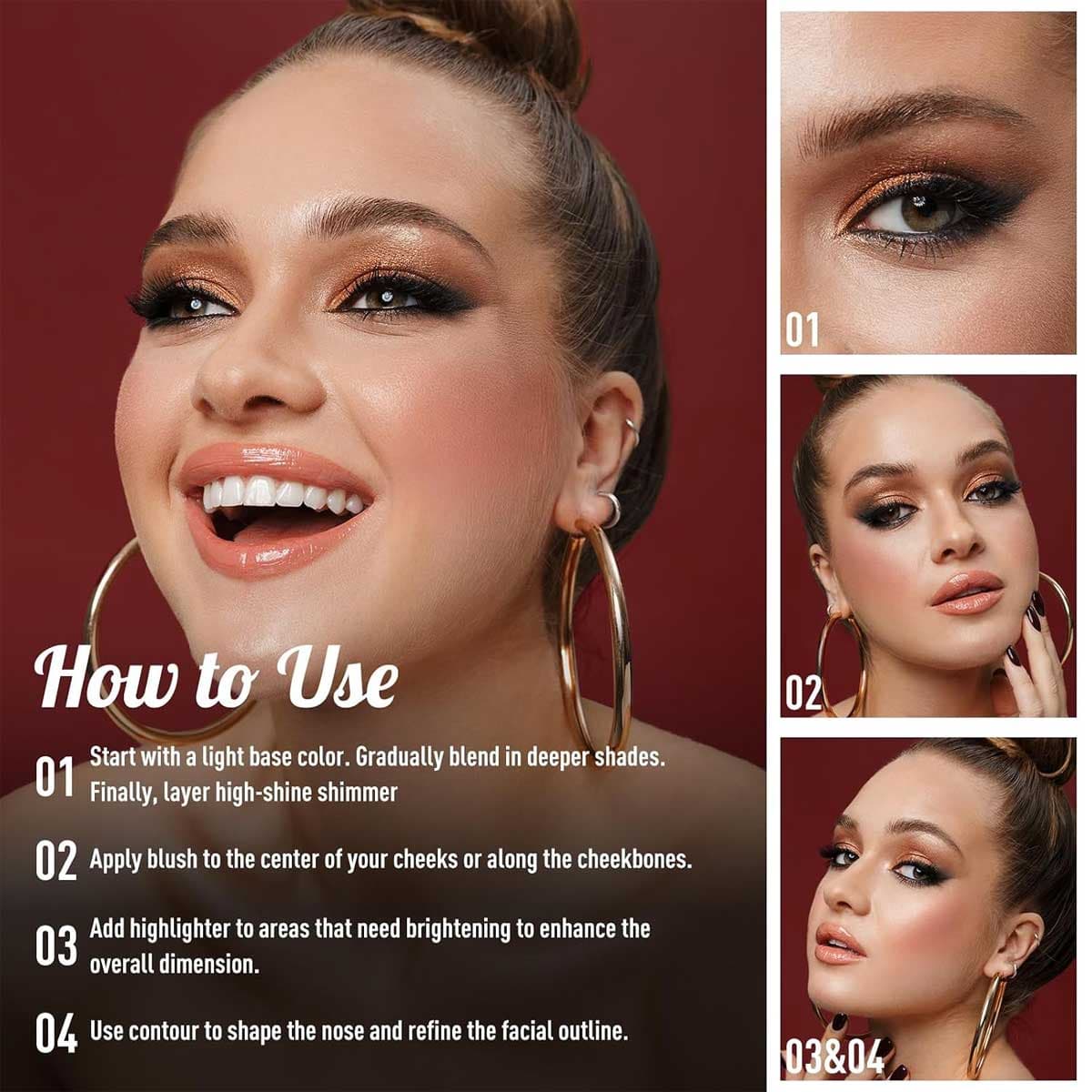 Ucanbe Wedding 36 Colors Eyeshadow Palette (EXP: 06/2027)