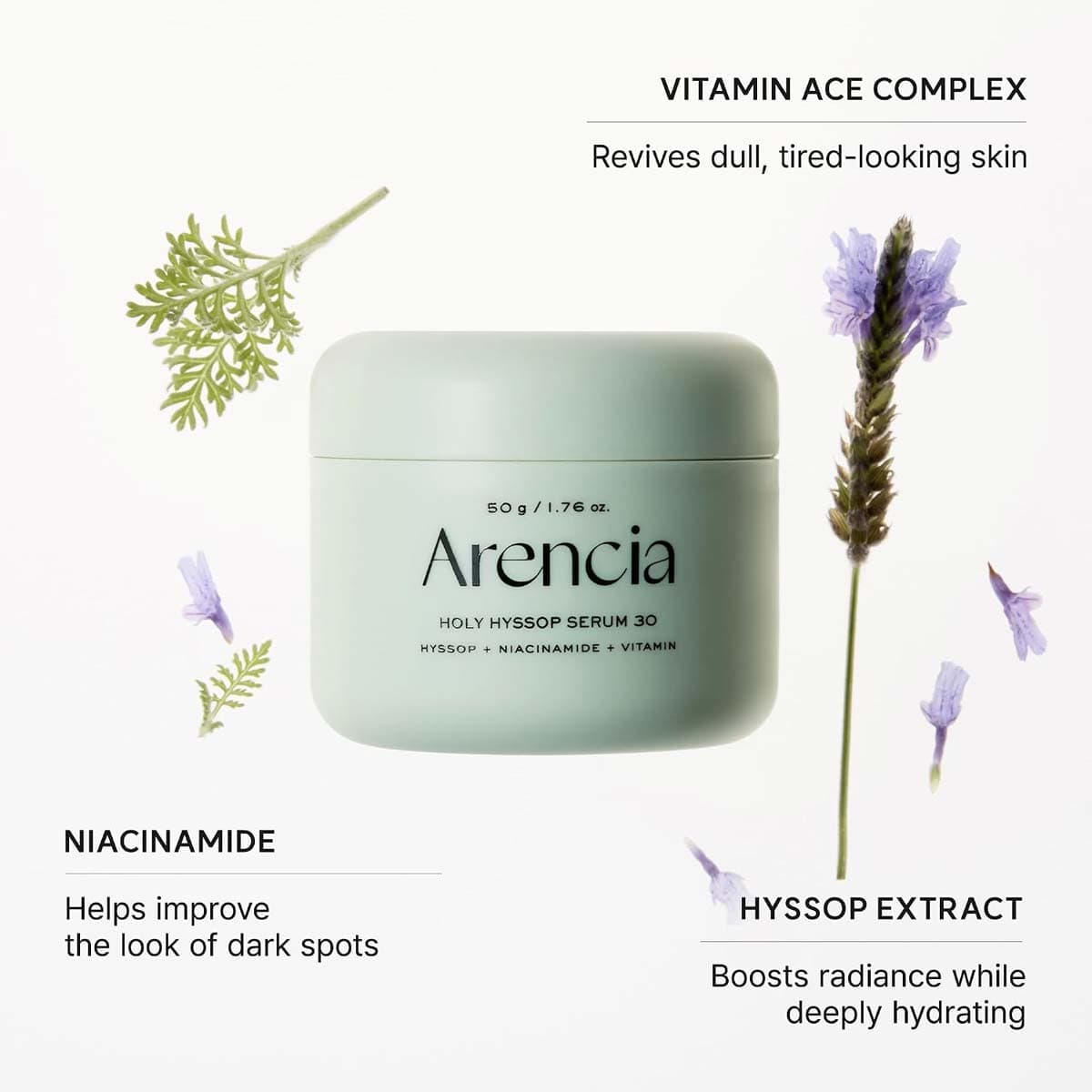 Arencia Holy Hyssop Serum 30