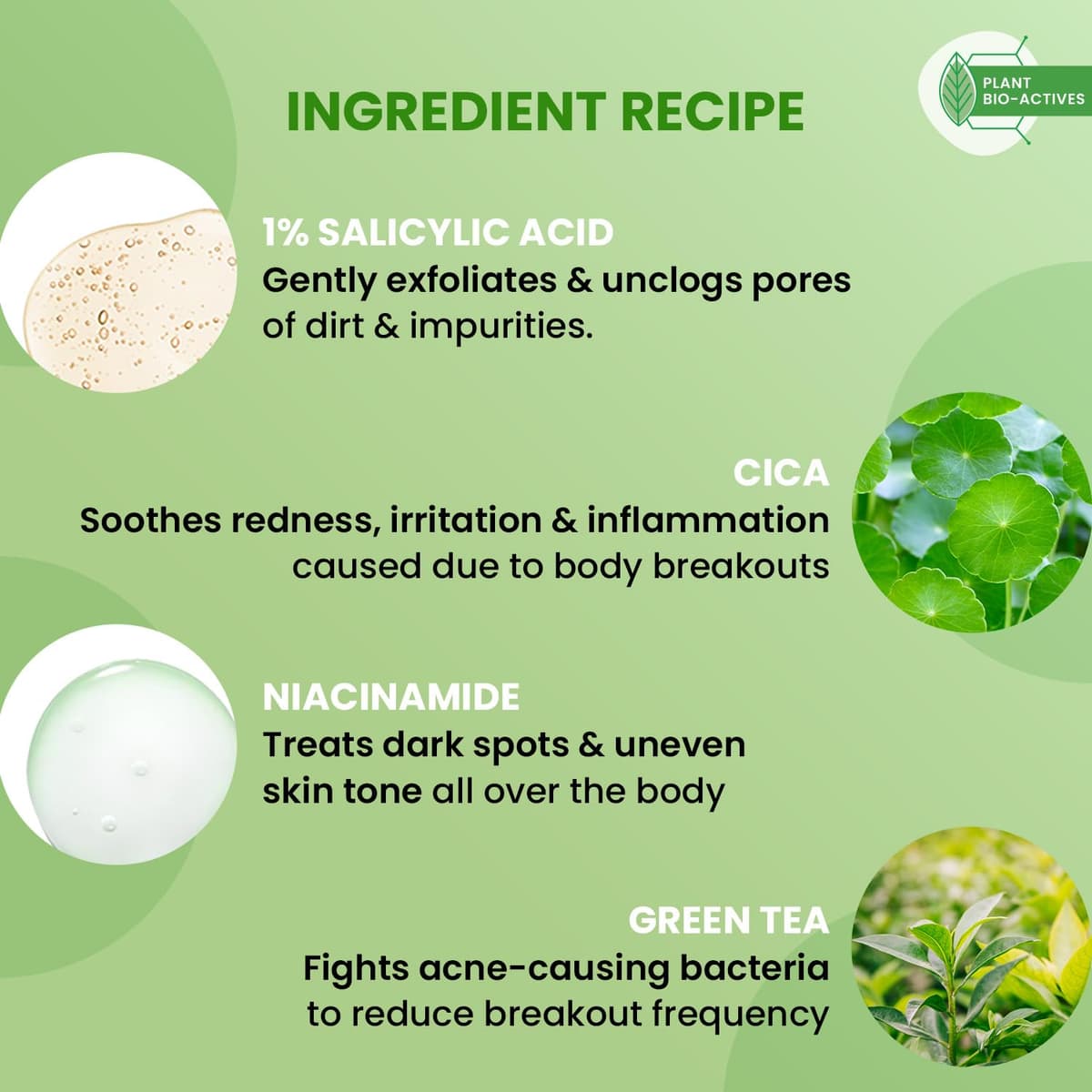 Dot & Key Cica Calming Salicylic Exfoliating Shower Gel