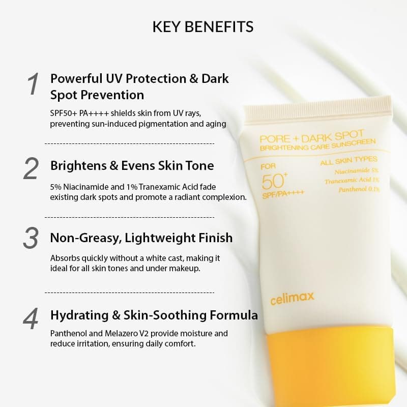 Celimax Pore + Dark Spot Brightening Care Sunscreen