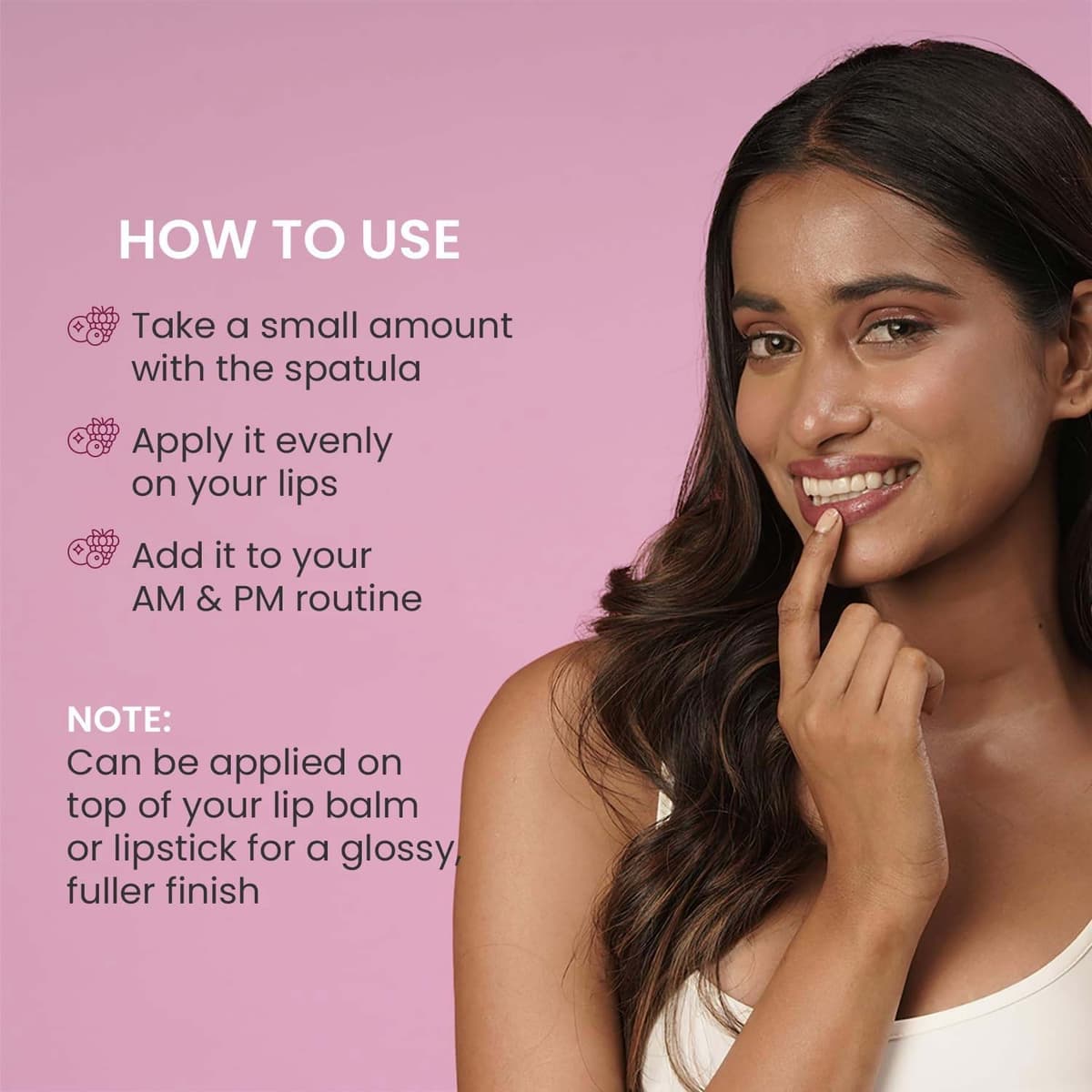 Dot & Key Lip Plumping Mask with Vitamin C + E Wild Barries & Pomegranate