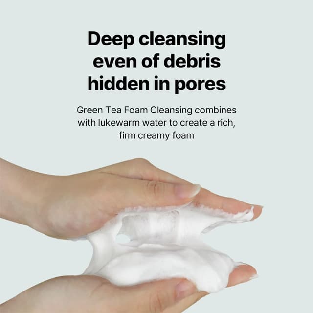 Bonajour Green Tea Foam Cleansing