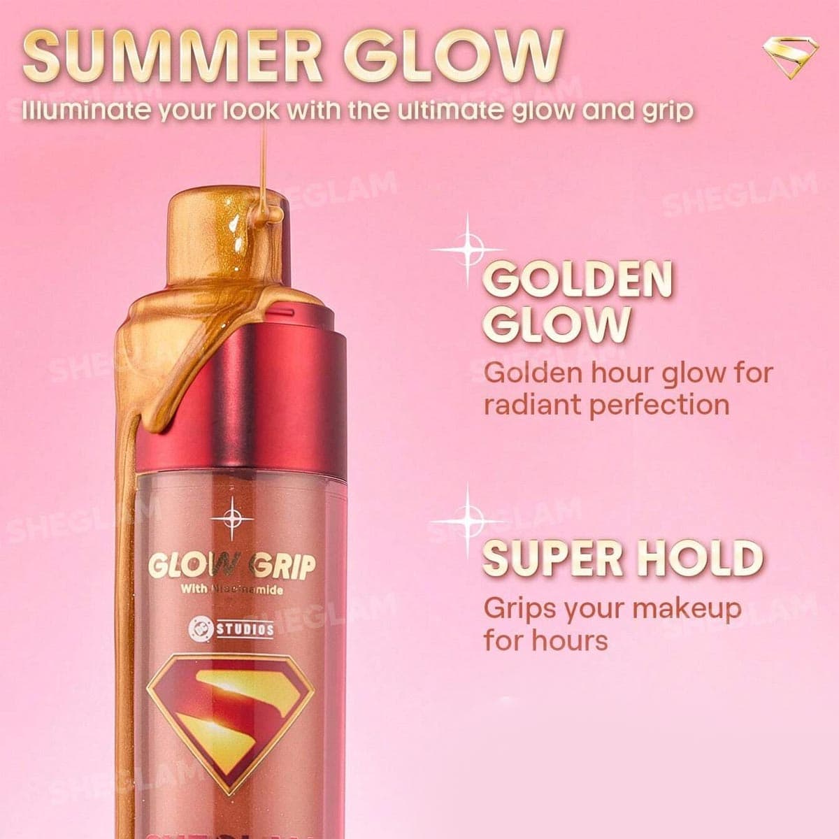 Sheglam The Superman Good Grip Glow Illuminating Primer