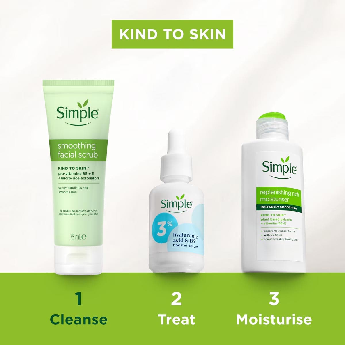 Simple Kind to Skin Smoothing Facial Scrub