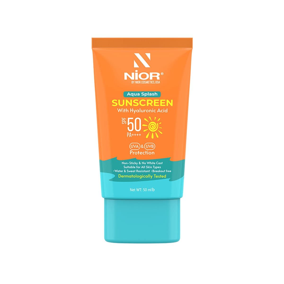 Nior Aqua Splash Sunscreen SPF 50 PA++++