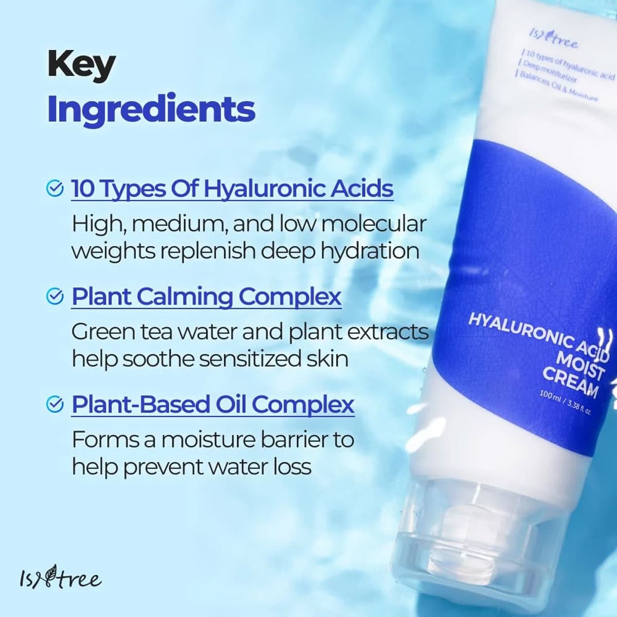 Isntree Hyaluronic Acid Moist Cream Face Moisturiser