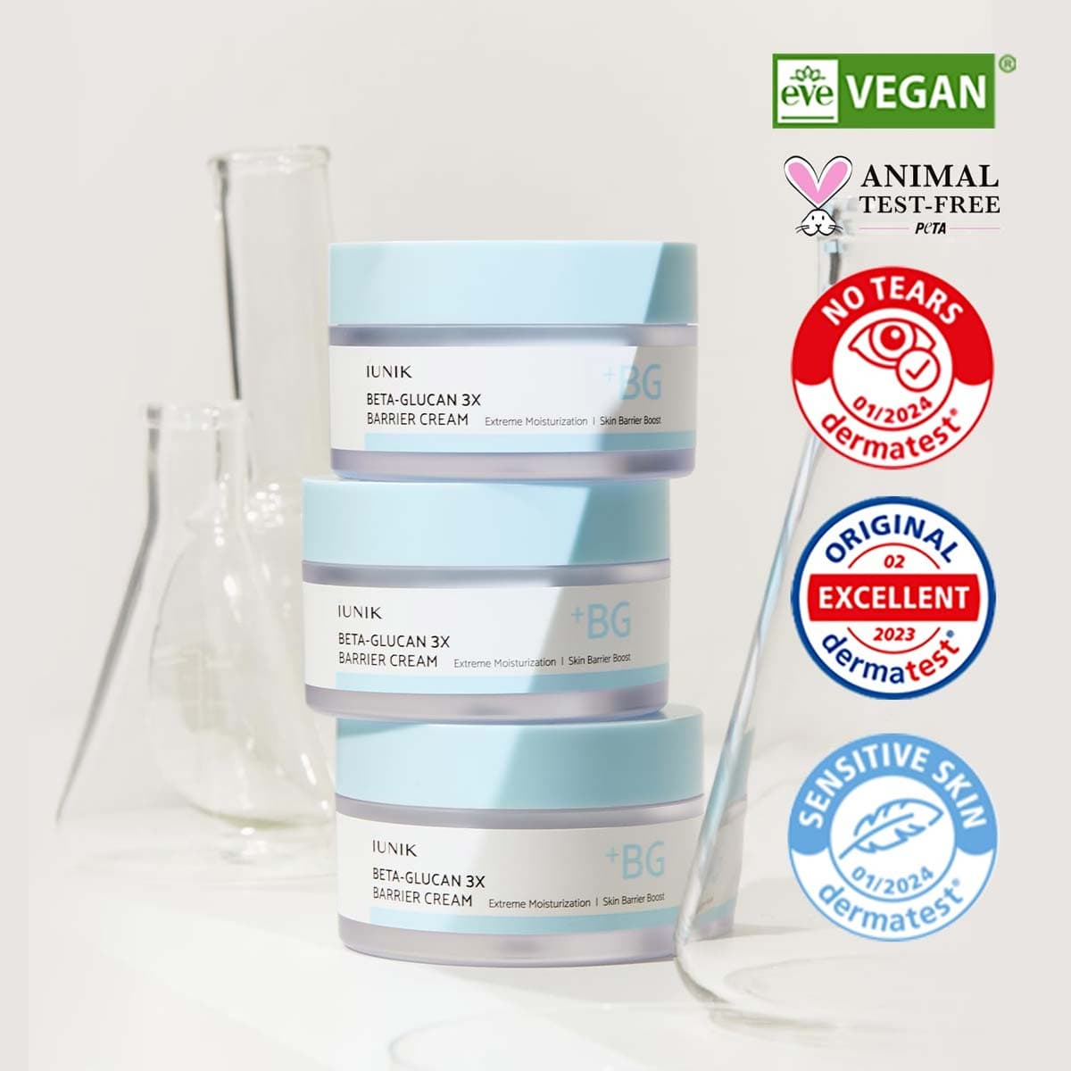 iUNIK Beta Glucan 3X Barrier Cream
