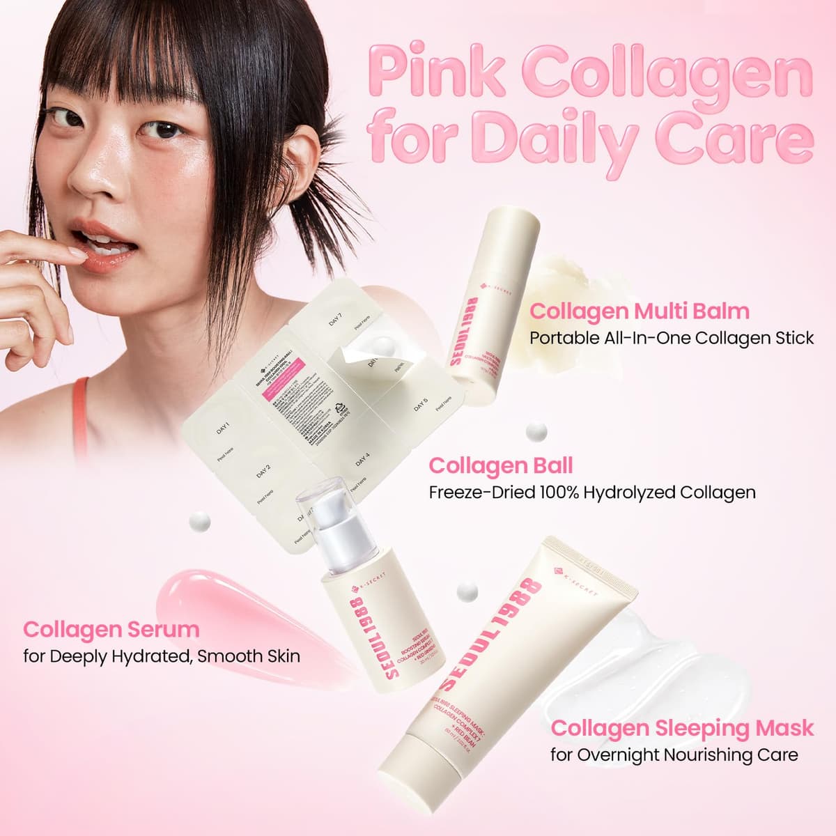 K SECRET SEOUL 1988 Boosting Ball Collagen 100%