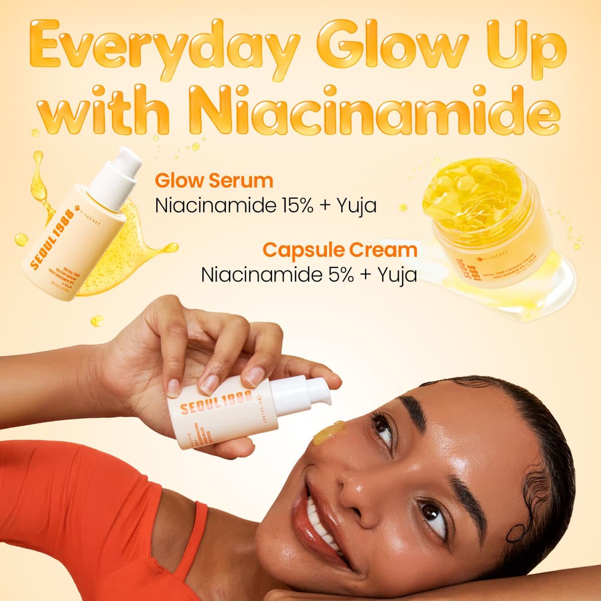 K SECRET SEOUL 1988 Glow Serum: Niacinamide 15% + Yuja