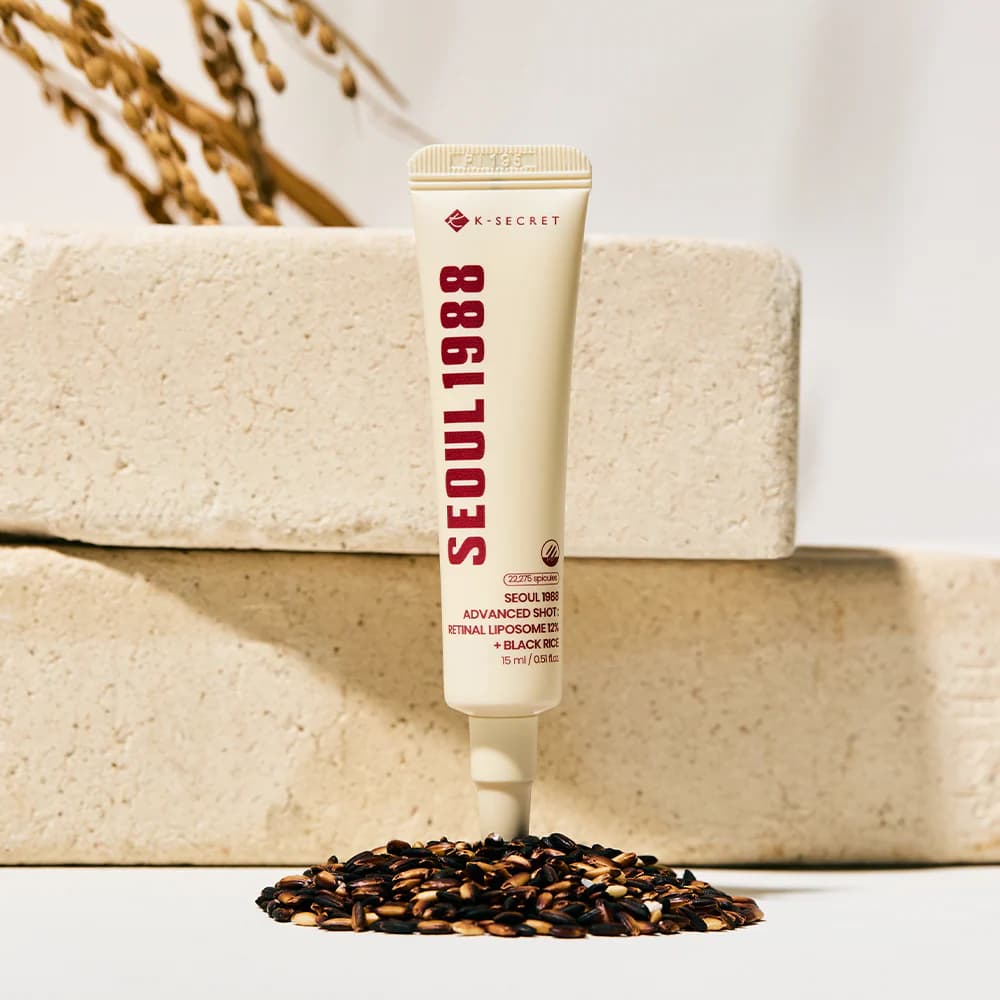 K SECRET SEOUL 1988 Advanced Shot: Retinal Liposome 12% + Black Rice