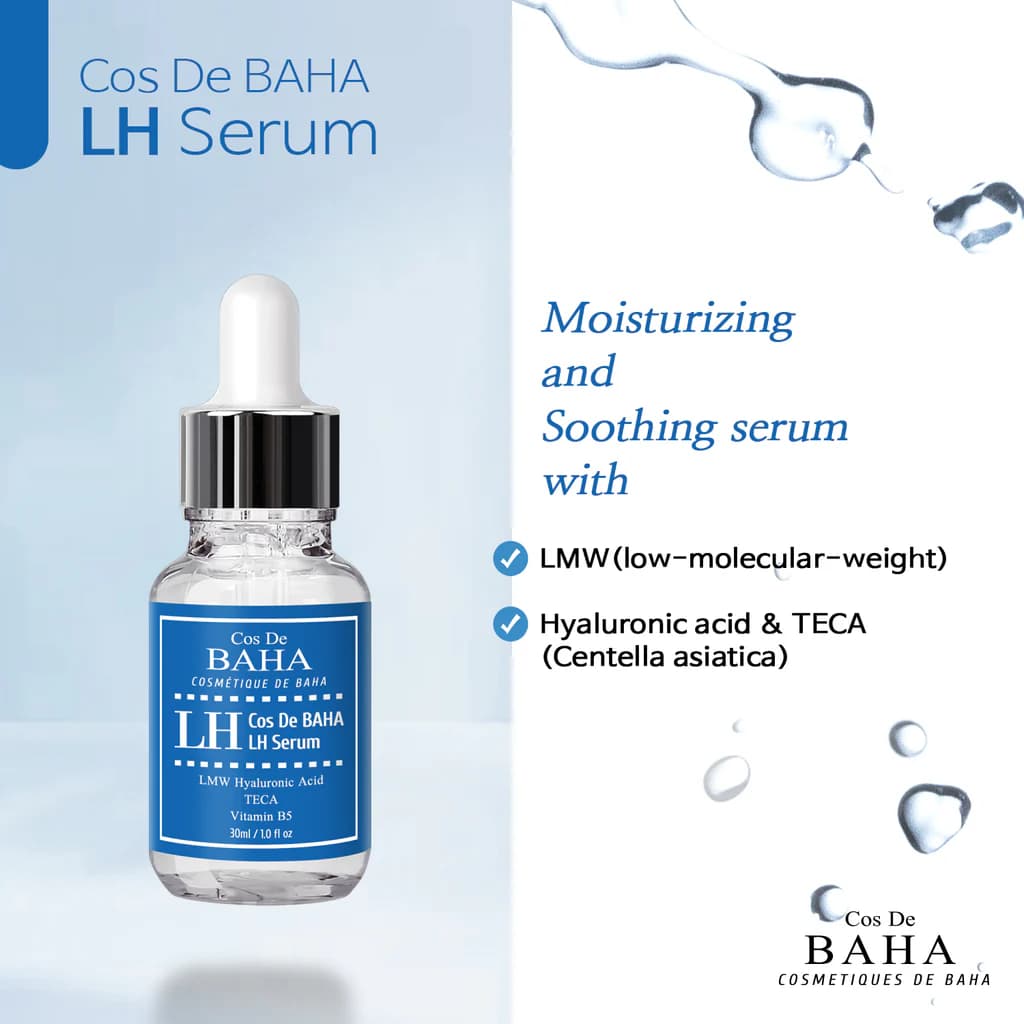 Cos De Baha LMW HA TECA Serum (LH) (Exp - Aug/2027)