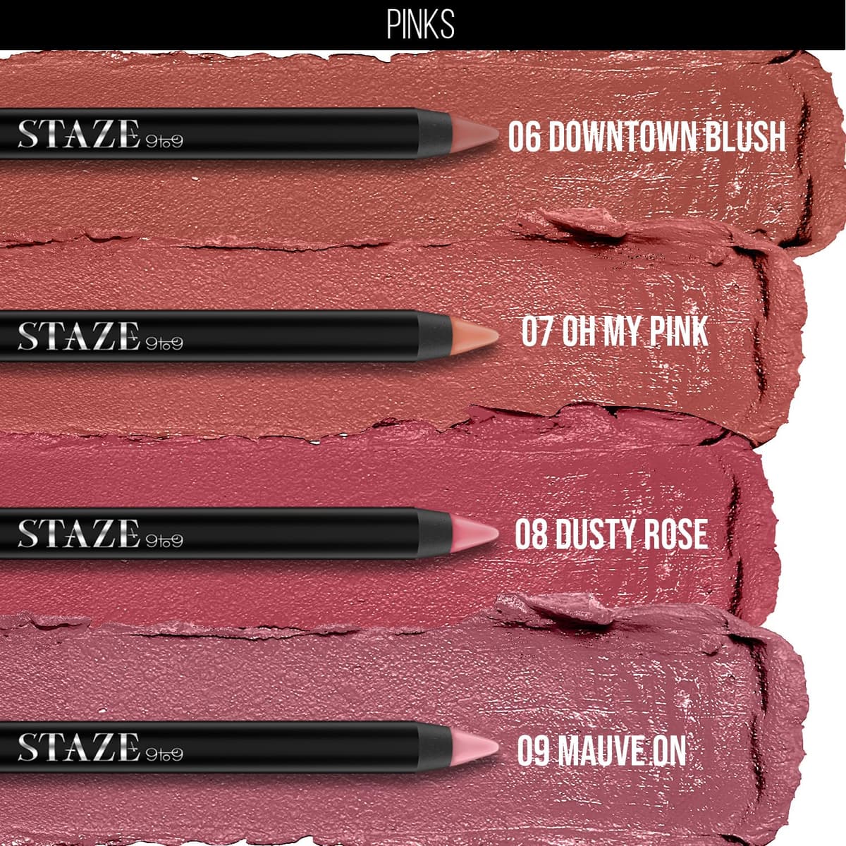 Staze 9to9 Pout On Lip Crayon