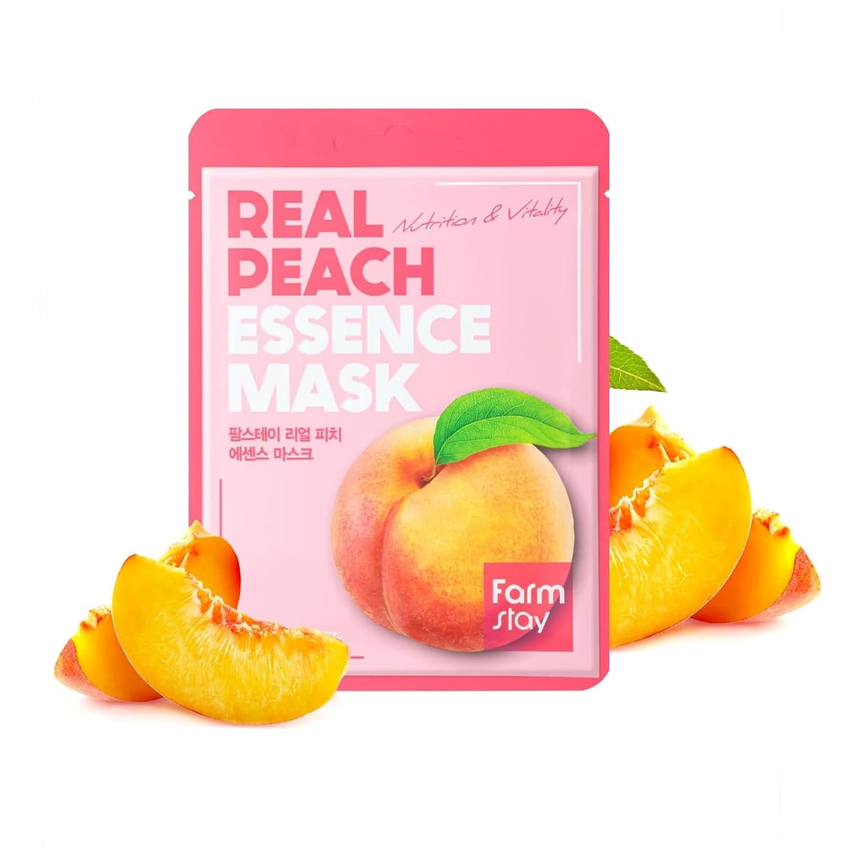 Farmstay Real Peach Essence Mask
